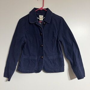 L.L. Bean Women's Navy Blazer Size 12